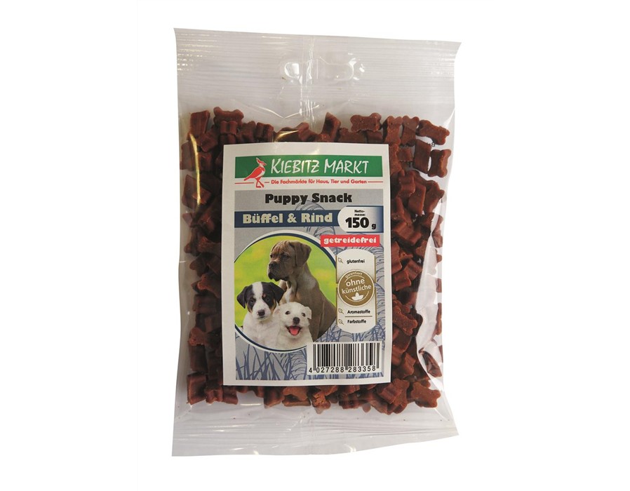 Kiebitzmarkt Puppy Snack Büffel & Rind glutenfrei/getreidefrei 200 g