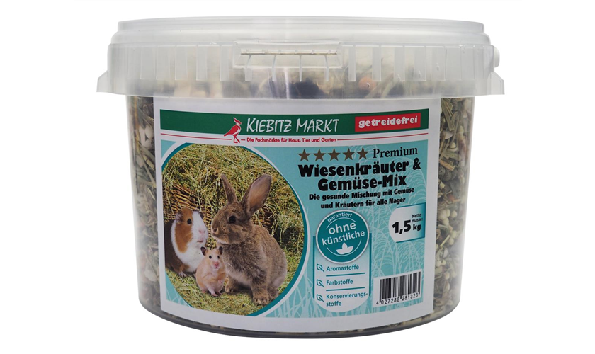 Kiebitzmarkt Premium Wiesenkräuter & Gemüse-Mix 600 g