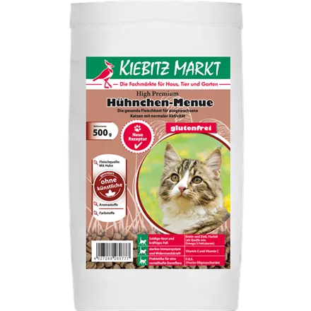 Kiebitzmarkt High Premium Hühnchen-Menue glutenfrei