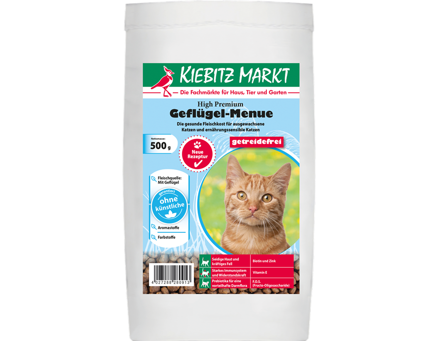 Kiebitzmarkt High Premium Geflügel-Menue getreidefrei 2 kg