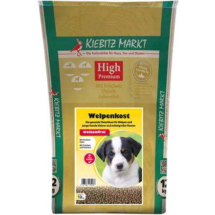 Kiebitzmarkt High Premium Welpenkost weizenfrei