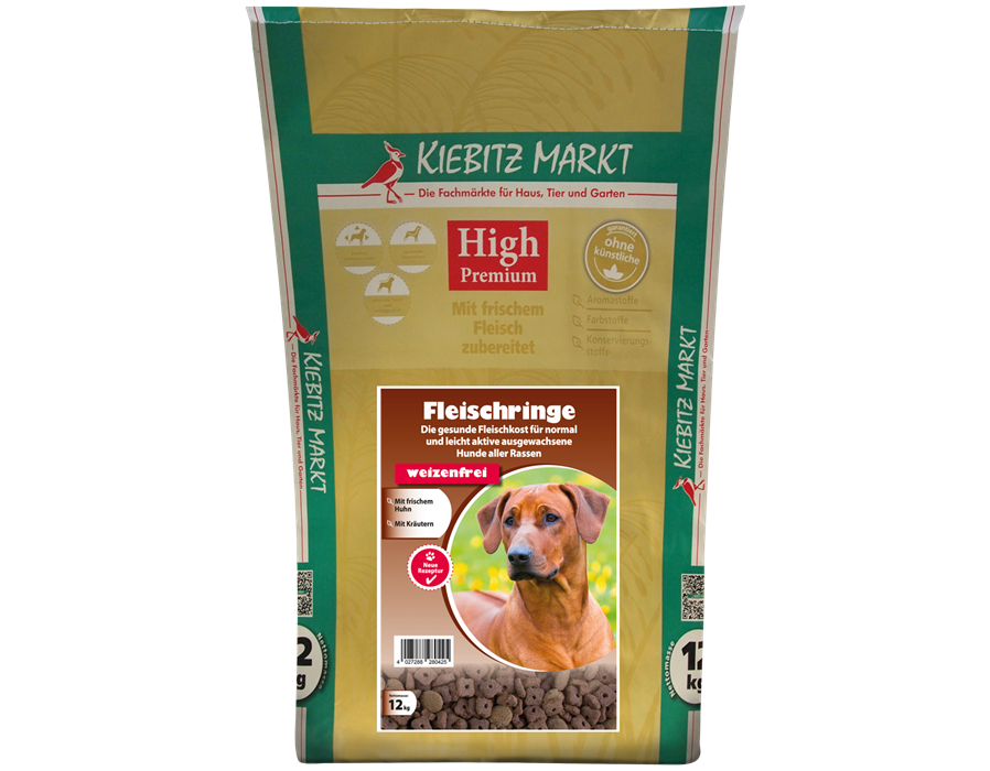 Kiebitzmarkt High Premium Fleischringe weizenfrei 1 kg