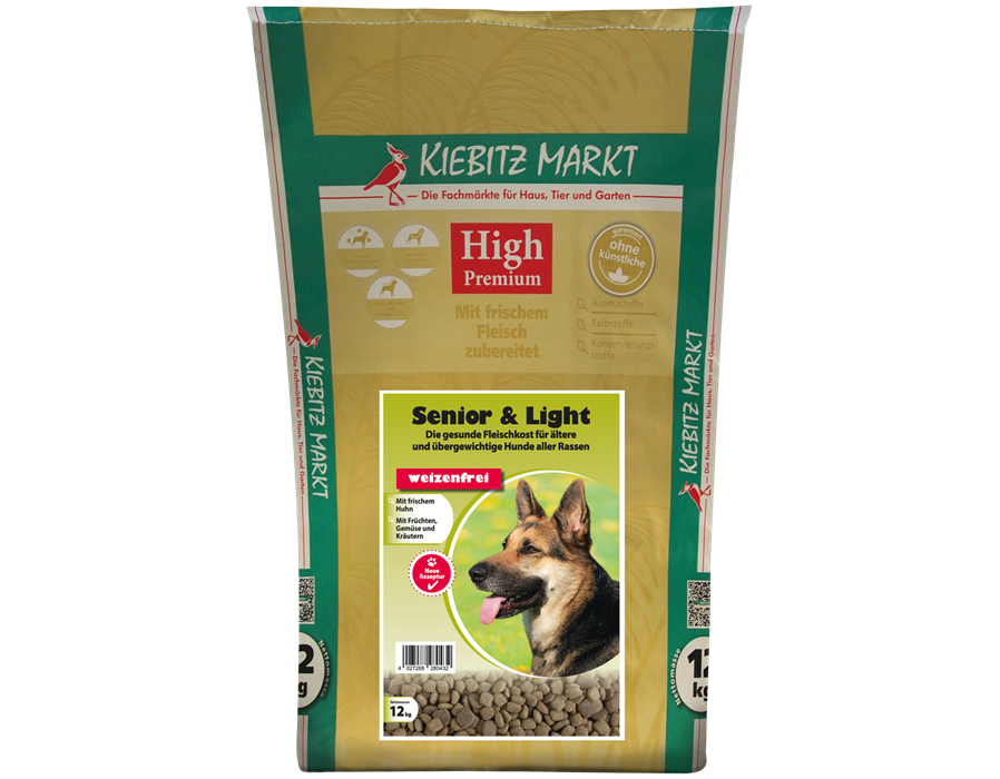 Kiebitzmarkt High Premium Senior & Light weizenfrei 1 kg