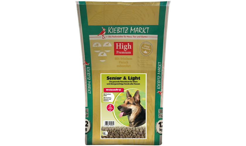 Kiebitzmarkt High Premium Senior & Light weizenfrei 1 kg