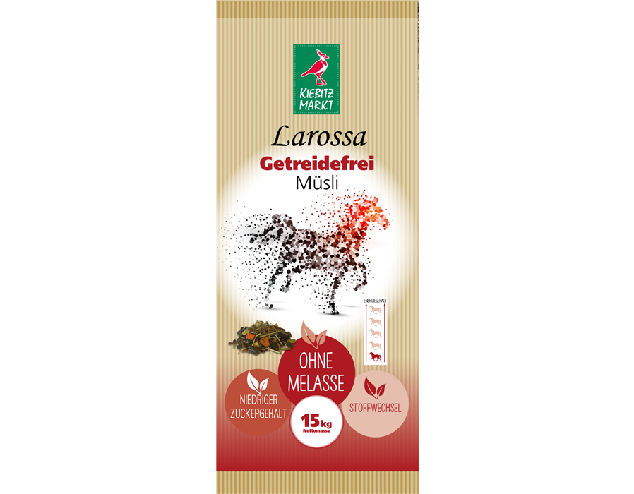 Kiebitzmarkt Larossa Getreidefrei Müsli 15 kg