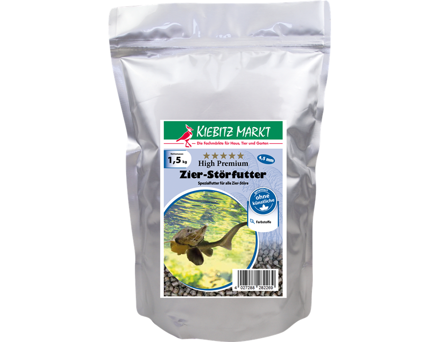 Kiebitzmarkt High Premium Zier-Störfutter 1,5 kg