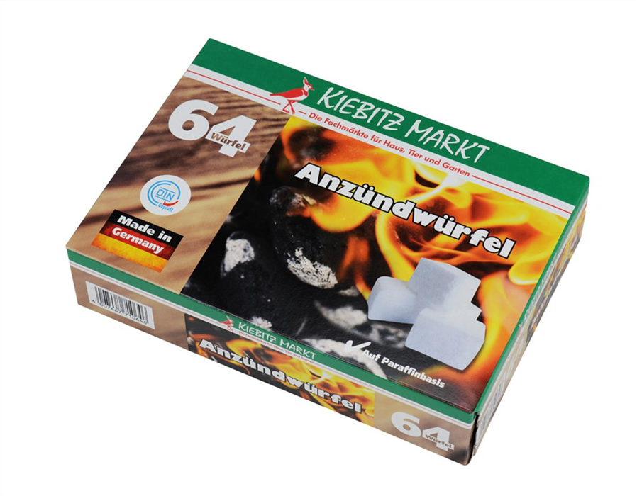 Kiebitzmarkt Anzündwürfel 64 Würfel