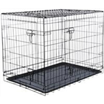 Hundebox Home schwarz M: 78 × 62 × 55 cm, schwarz