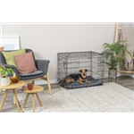 Hundebox Home schwarz M: 78 × 62 × 55 cm, schwarz