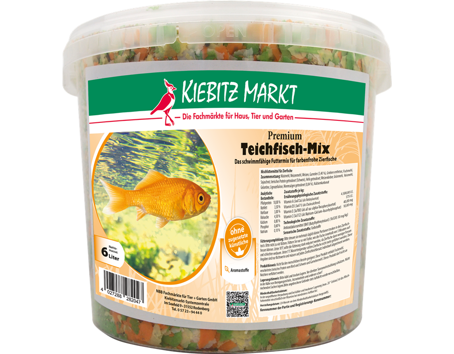 Kiebitzmarkt Teichfisch-Mix 6 l