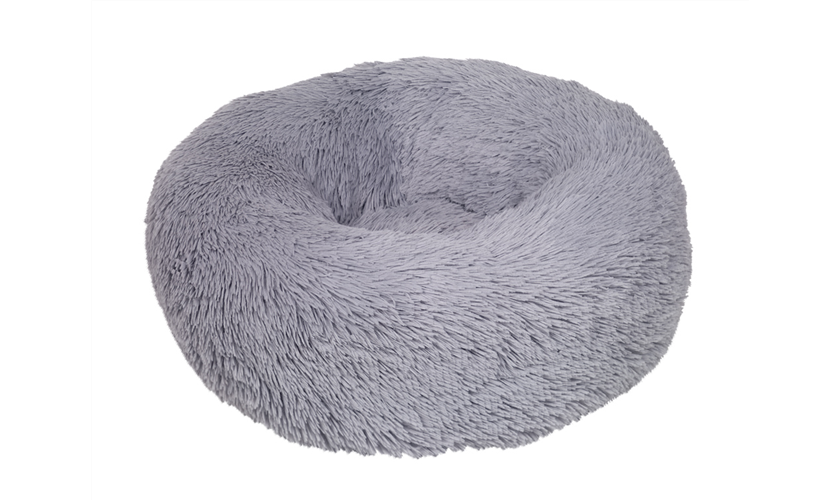 Kuschelbett Donut "ESLA" grau