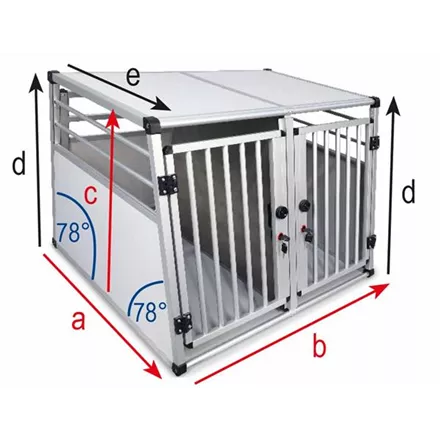 Alu-Transportbox doppelt "New Design"