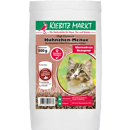 Kiebitzmarkt High Premium Hühnchen-Menue glutenfrei