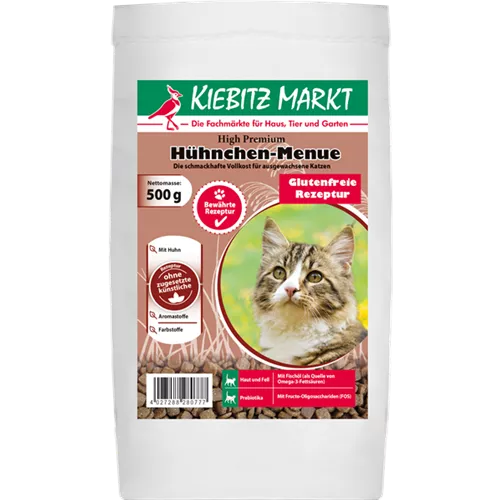 Kiebitzmarkt High Premium Hühnchen-Menue glutenfrei