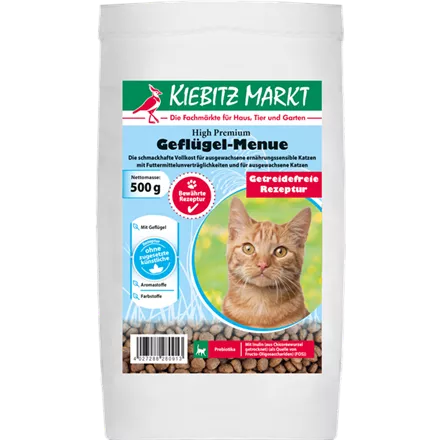 Kiebitzmarkt High Premium Geflügel-Menue getreidefrei