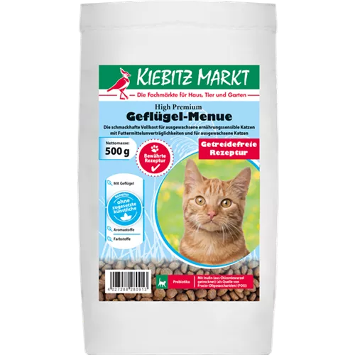 Kiebitzmarkt High Premium Geflügel-Menue getreidefrei