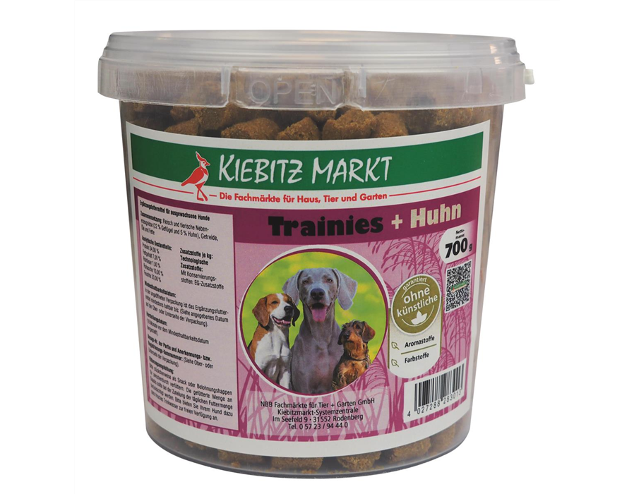 Kiebitzmarkt Trainies Huhn 700 g