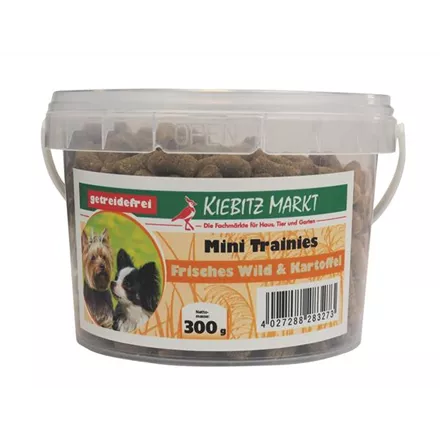 Kiebitzmarkt Mini Trainies Frisches Wild & Kartoffel getreidefrei