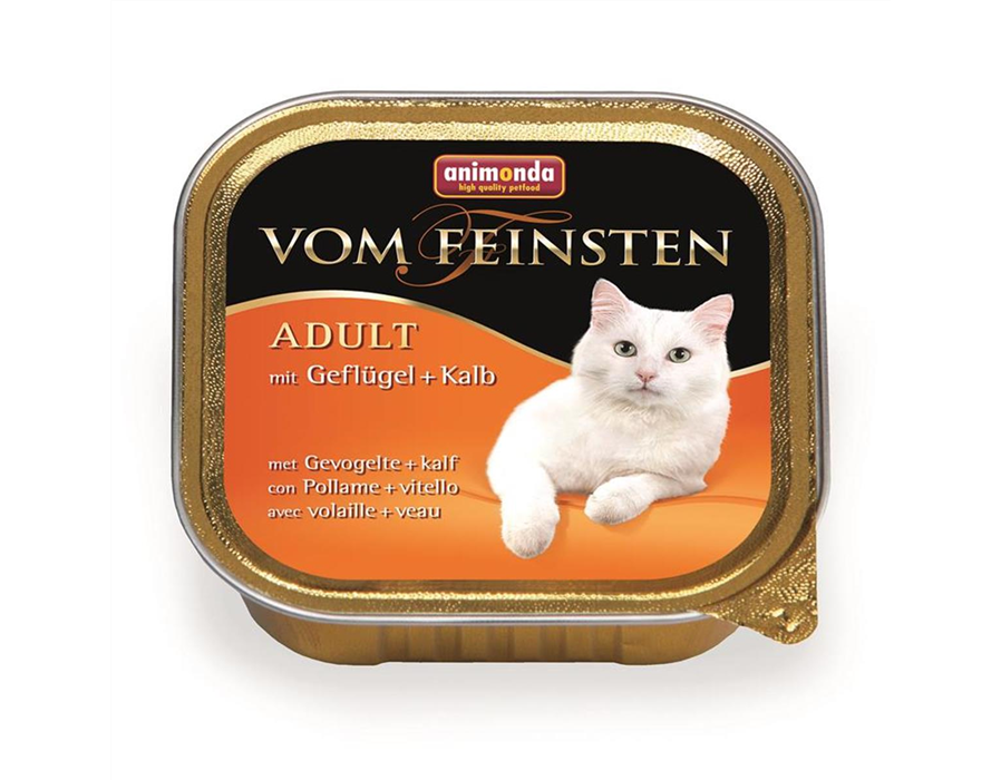 Animonda Cat Vom Feinsten Adult mit Geflügel & Kalb 100g 100 g