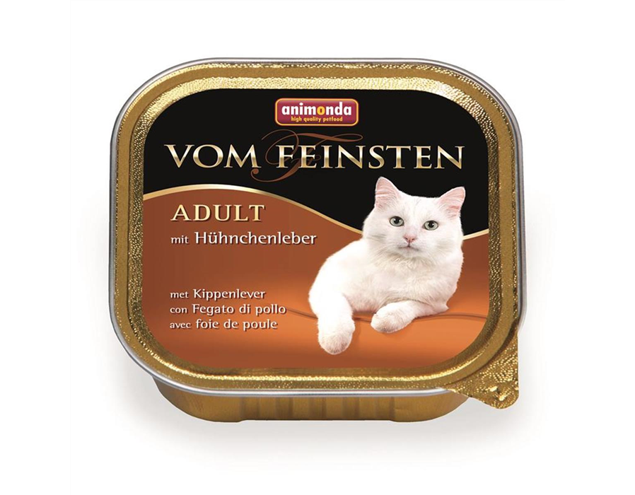 Animonda Cat Vom Feinsten Adult mit Hühnchenleber 100g 100 g