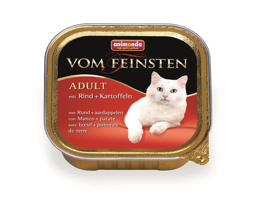 Animonda Cat Vom Feinsten Adult mit Rind & Kartoffel 100g 100 g