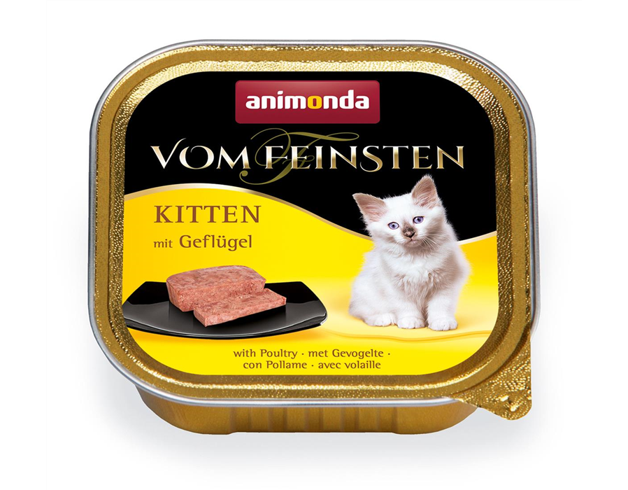 Animonda Cat vom Feinsten Kitten mit Geflügel 100g 100 g