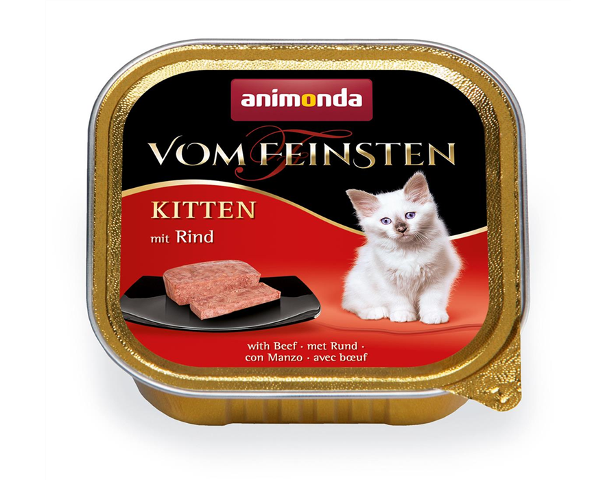 Animonda Cat vom Feinsten Kitten mit Rind 100g 100 g