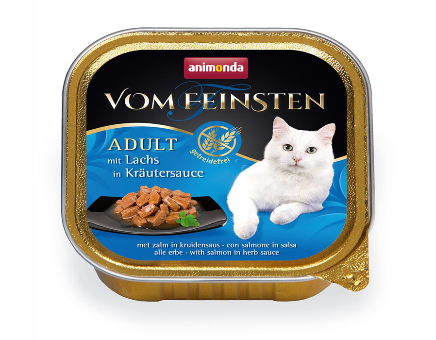 Animonda Cat Vom Feinsten mit Lachs in Kräutersauce 100g 100 g