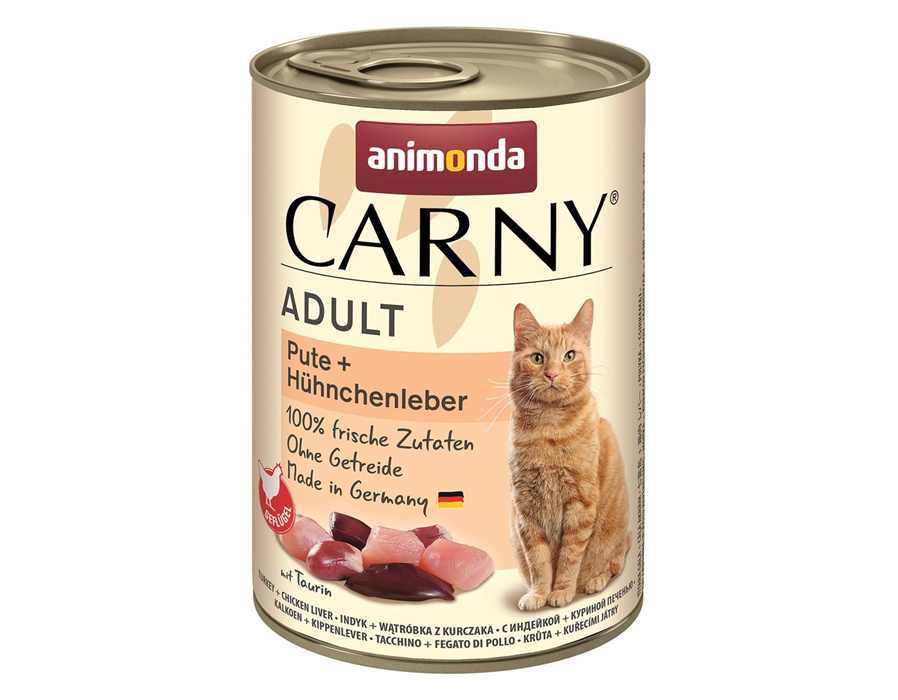 Animonda Cat Dose Carny Adult Pute&Hühnchenleber 400 g