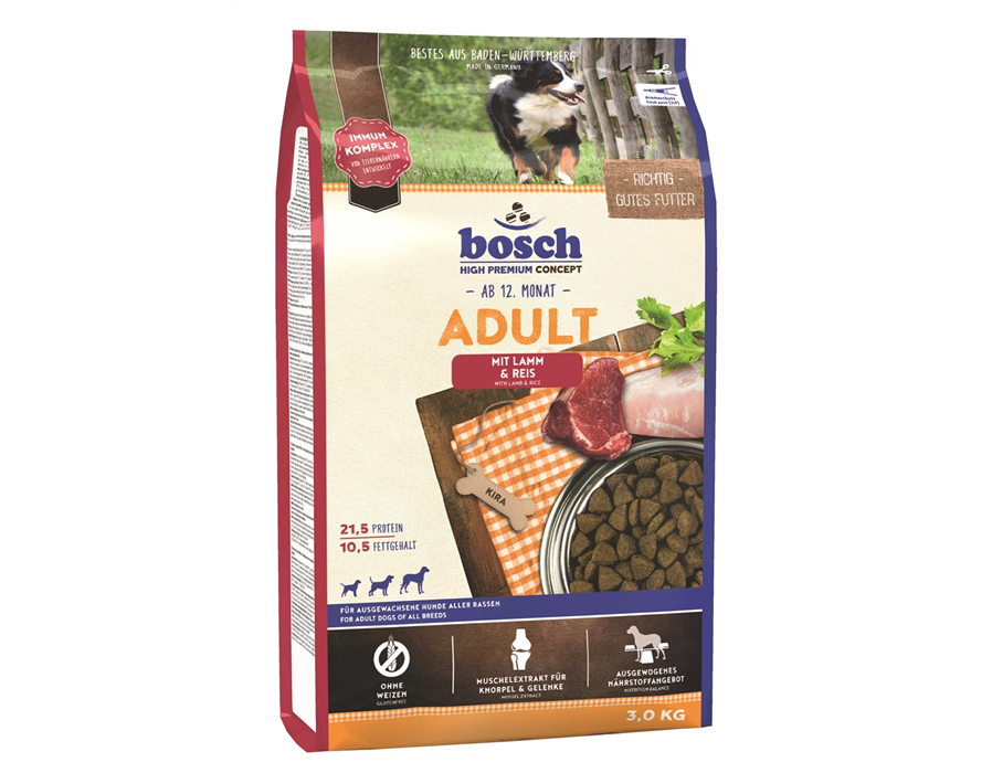 Bosch Dog Adult Lamm & Reis 3 kg