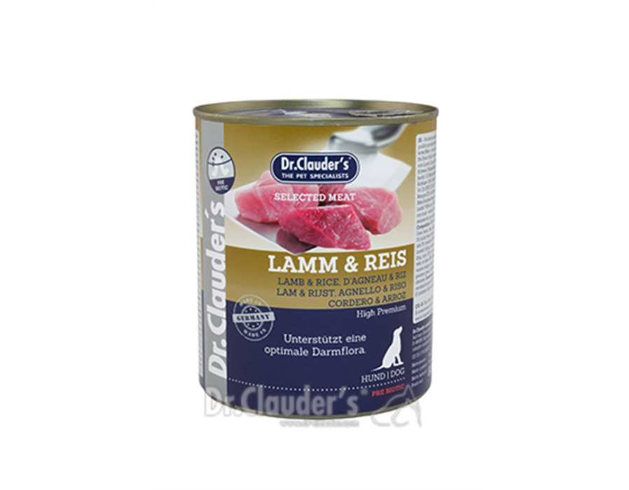 Dr. Clauder's Dog Dose Selected Prebiotics Lamm & Reis 800 g 800 g