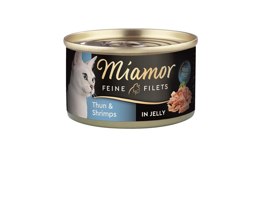 Dose Miamor Feine Filets Thunfisch & Shrimps 100 g 100 g