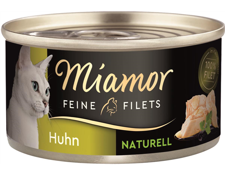 Miamor Feine Filets Naturell Huhn pur 80g 80 g