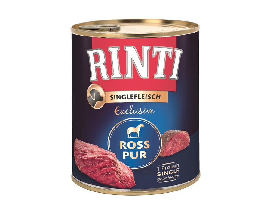 Fin. Dose Rinti Singlefleisch Exclusive Ross Pur 400 g