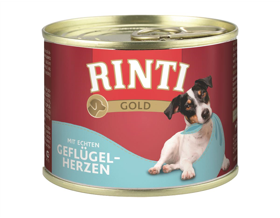 Fin. Dose Rinti Gold Geflügelherzen 185g 185 g