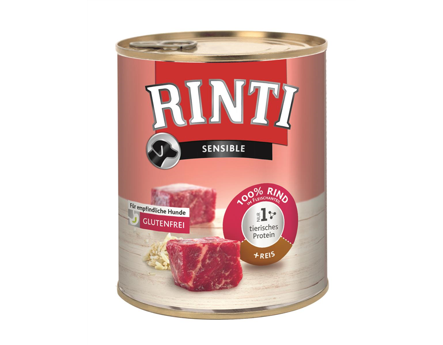 Fin. Dose Rinti Sensible Rind & Reis 800g 800 g