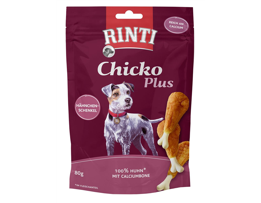 Fin. Rinti Snack Chicko Plus Hähnchenschenkel 80 g