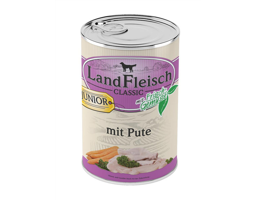 Landfleisch Dog Classic Junior Pute 400 g