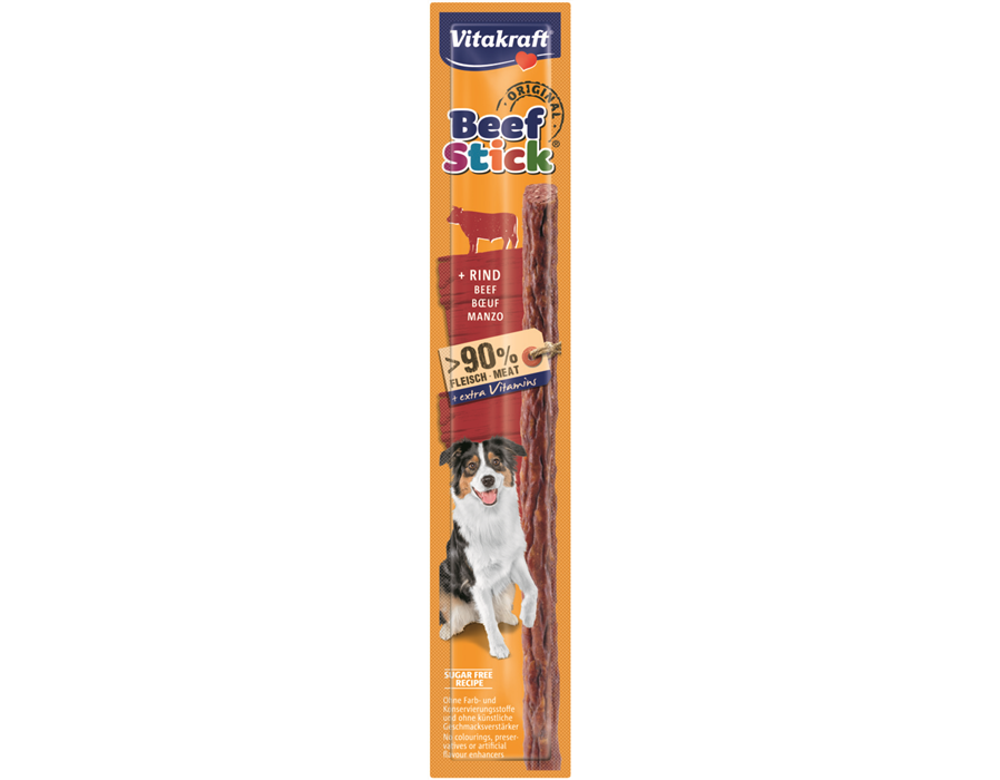 Vitakraft Dog Snack Beef Stick Original Rind 1 Stück