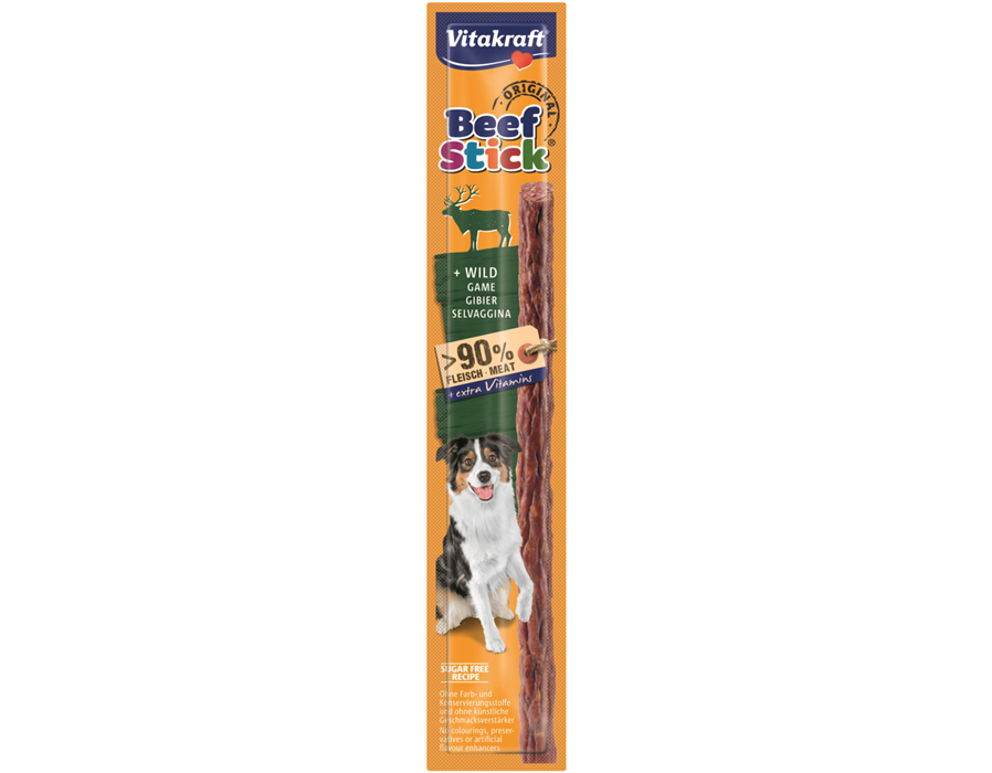 Vitakraft Dog Snack Beef Stick Original Wild 1 Stück