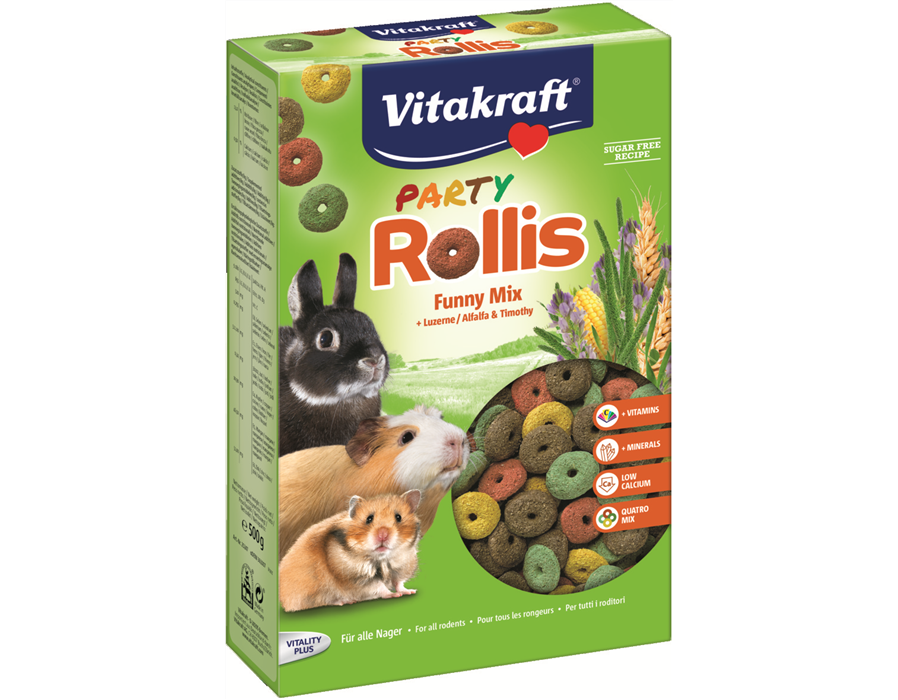 Vitakraft Nager Snack Rollis-Party 500 g