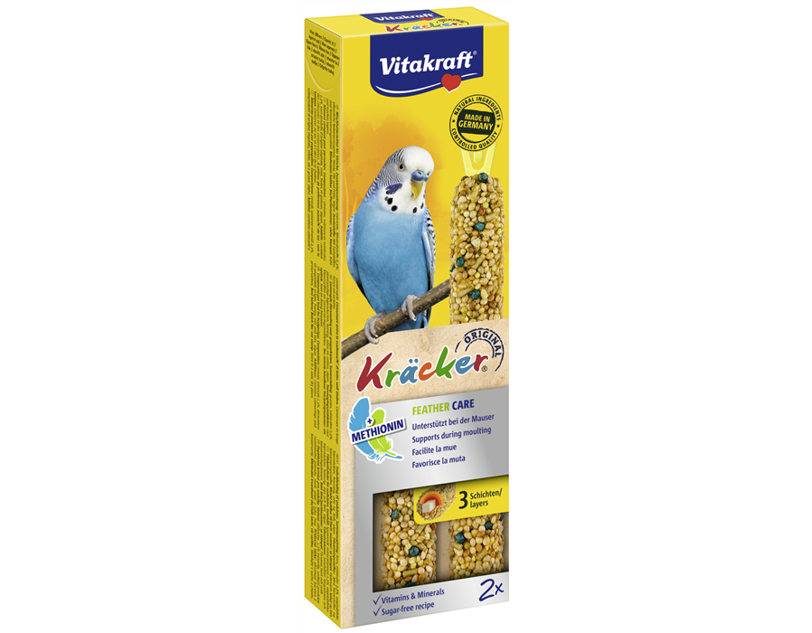 Vitakraft Kräcker Feather Care für Sittiche 2 Stück