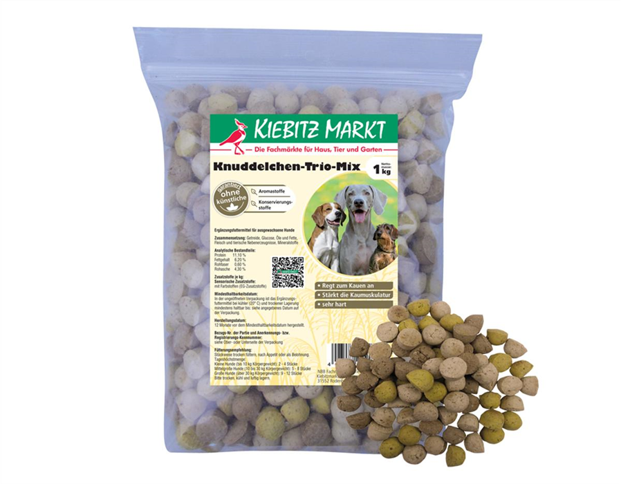 Kiebitzmarkt Knuddelchen–Trio–Mix 1 kg