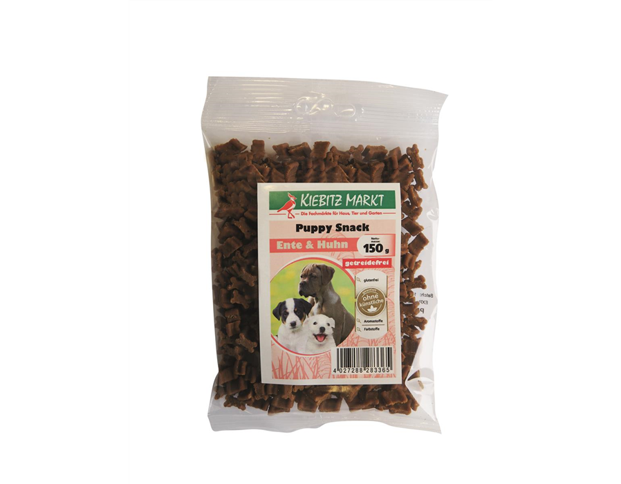 Kiebitzmarkt Puppy Snack Ente & Geflügel 150 g