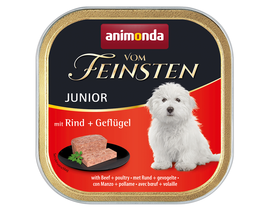 Animonda Dog Vom Feinsten Junior Rind & Geflügel 150g 150 g