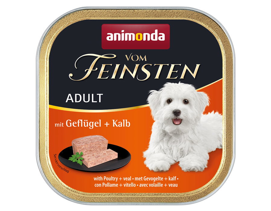 Animonda Dog Vom Feinsten Adult mit Geflügel & Kalb 150g 150 g