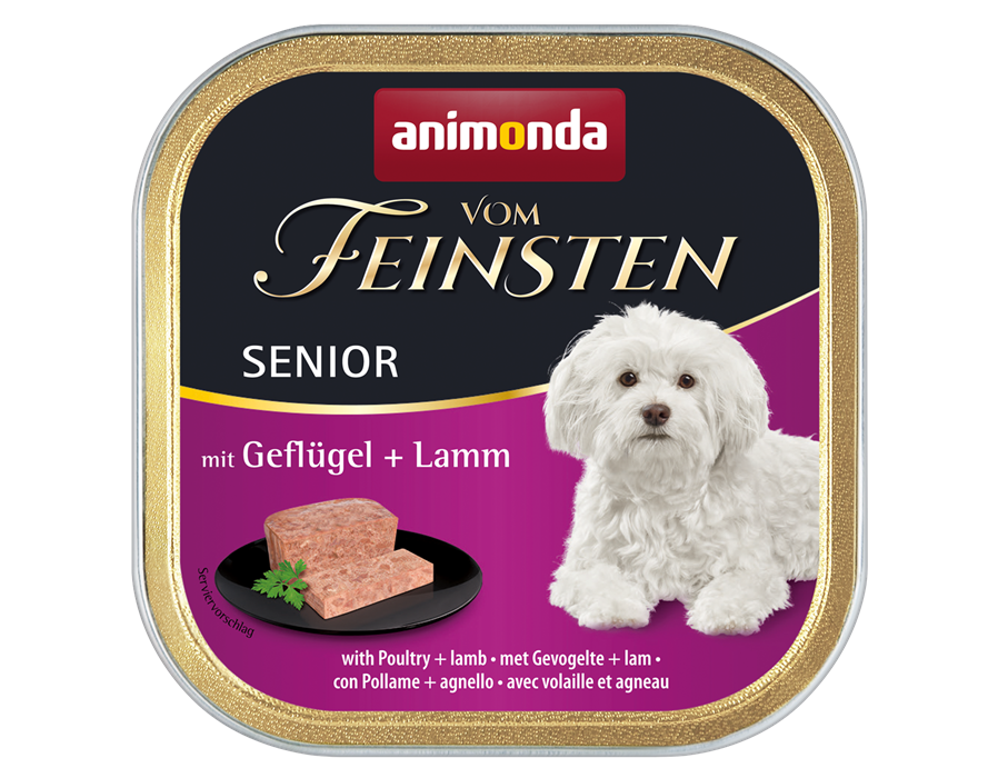 Animonda Dog Vom Feinsten Senior Geflügel & Lamm 150g 150 g