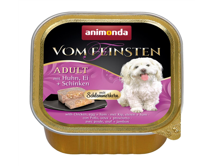 Animonda Dog Vom Feinsten Schlemmerkern mit Huhn, Ei & Schinken 150g 150 g