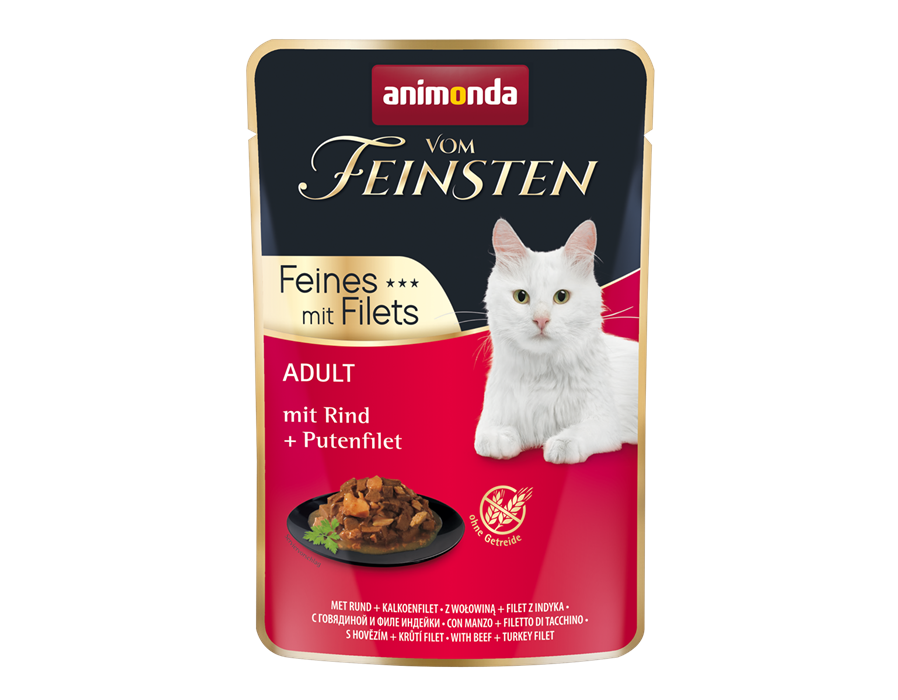 Animonda vom Feinsten Adult Rind & Putenfilet 85g 85 g