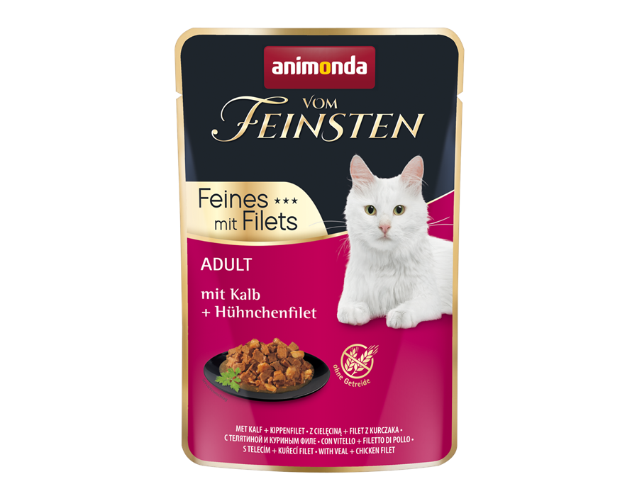 Animonda vom Feinsten Adult Kalb & Hühnchenfilet 85g 85 g